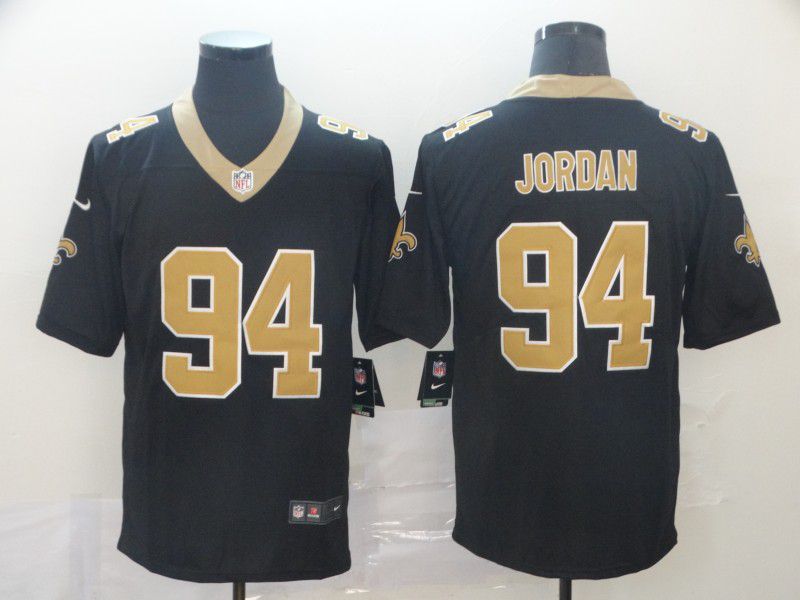 Men New Orleans Saints #94 Jordan Black Nike Vapor Untouchable Limited Player NFL Jerseys